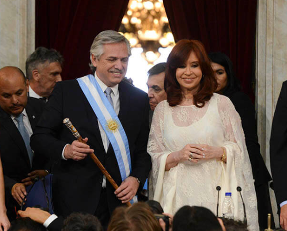 Alberto Fernández e Cristina Kirchner