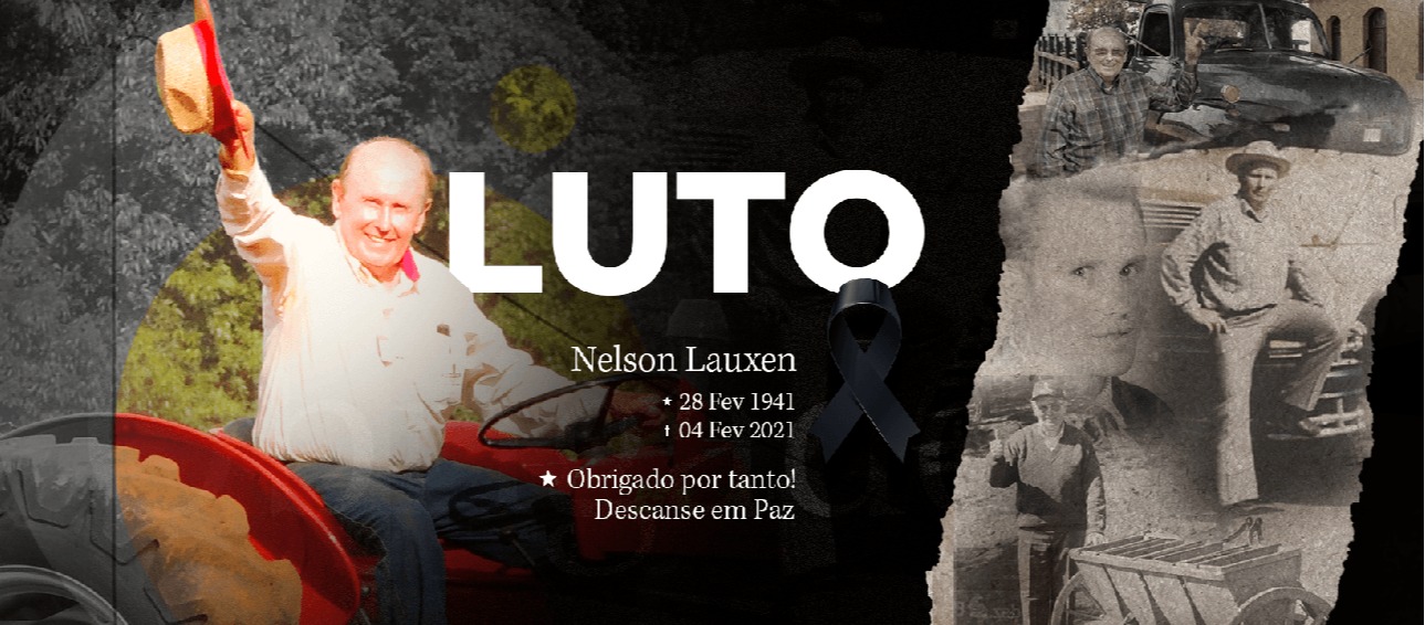 Luto - Nelson Lauxen, fundador da Vence Tudo