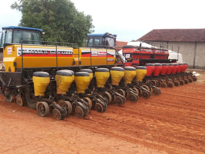 Imagem do dia - Plantio de soja em Goianésia (GO), do produtor Rogerio Sousa Gonçalves