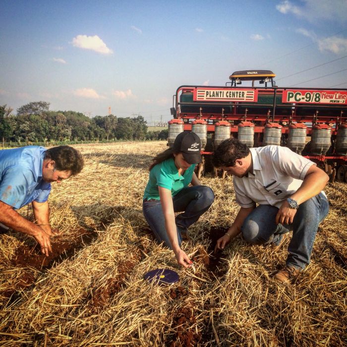 Imagem do dia - Início de plantio de soja em Cascavel (PR). Enviado por Jeisa