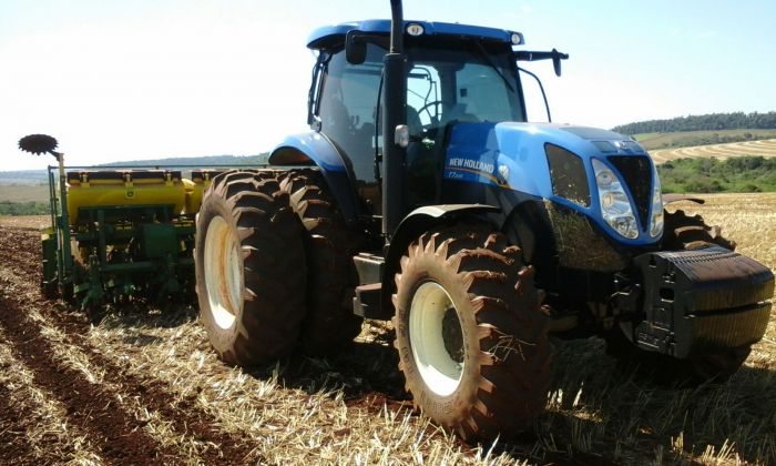 Imagem do dia - Plantio de soja em Colônia Tirol (PY), dos produtores Douglas Gonçalves e Celso Neuberger