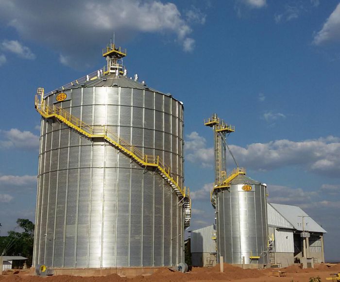 Imagem do dia - Silo em Balsas (MA). Enviado por Leandro Luiz Kich